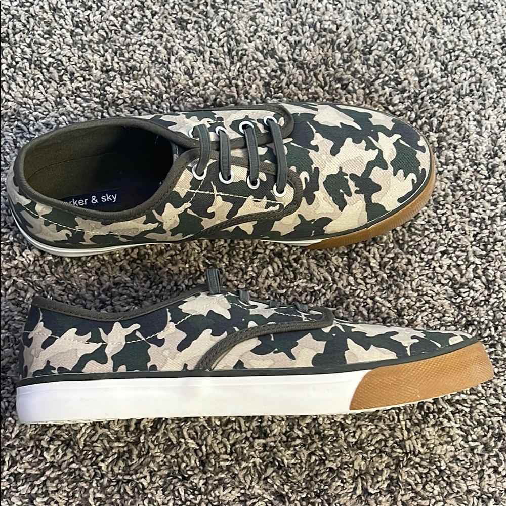 NEW Parker & Sky camo shoes mens size 6 Camo Camouflage unisex NWT